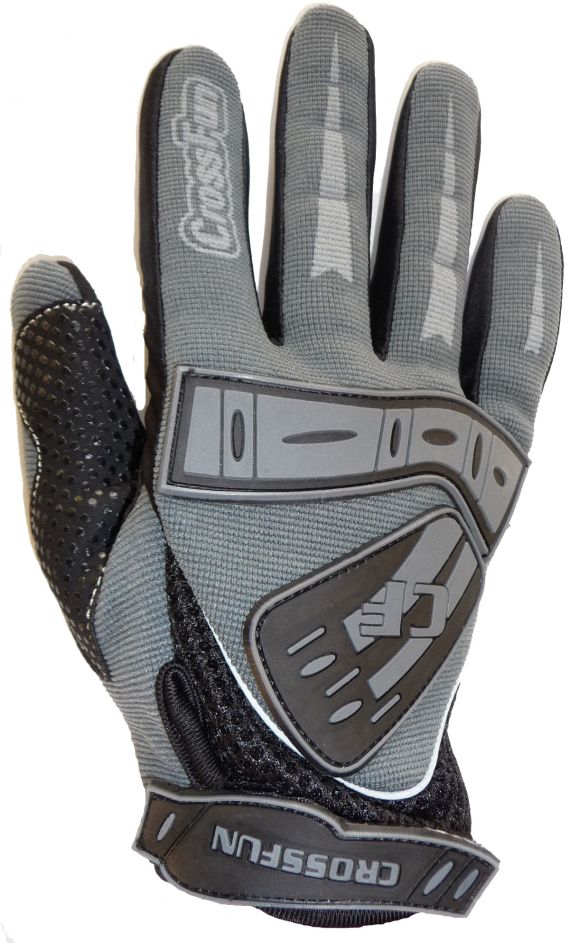 Motocross Handschuhe Farbe: grau . Größe: M -XXL