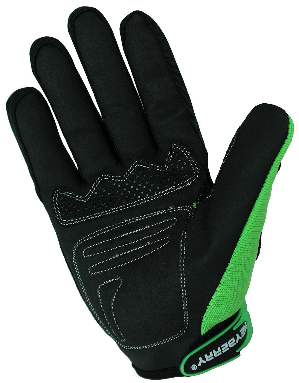Heyberry Motocross MTB MX Handschuhe schwarz grün Gr. S - XXL