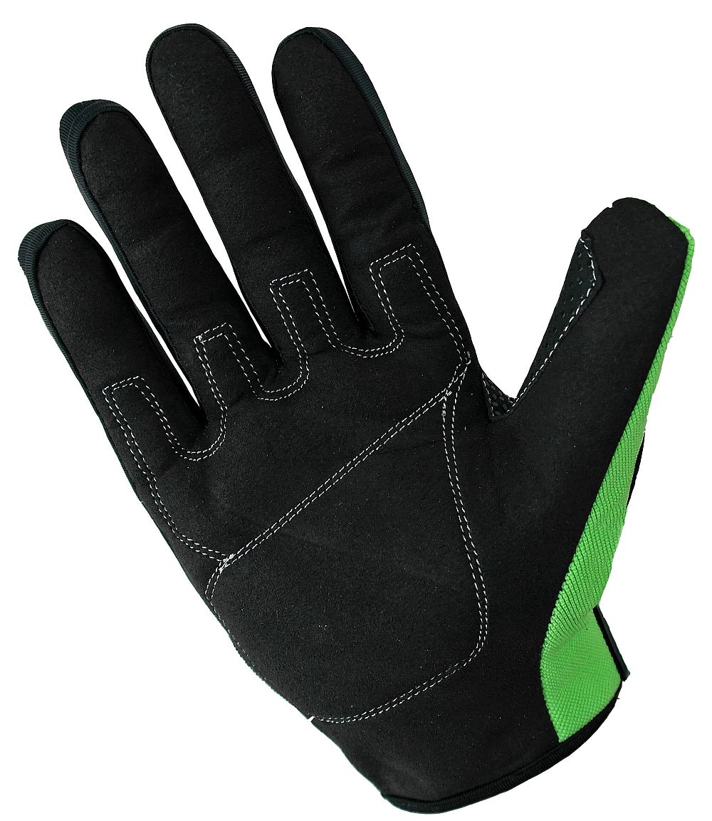 Heyberry Motocross Offroad MTB MX Handschuhe schwarz grün Gr. S - XXL