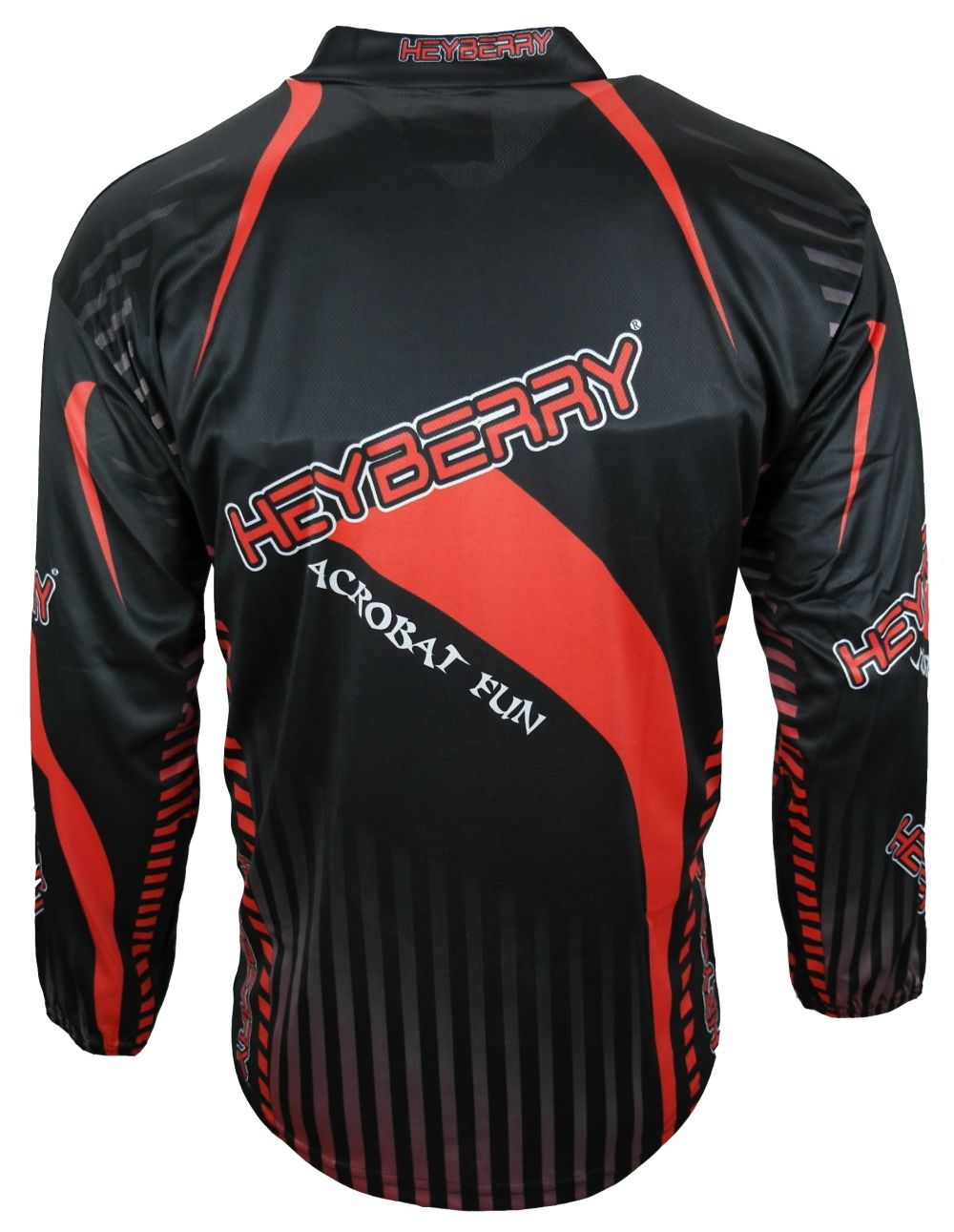 Heyberry Motocross MX Shirt Jersey schwarz rot Größe M L XL XXL