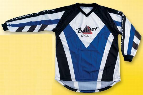 Motocross Shirt  Farbe: blau . Größe: M bis XXL
