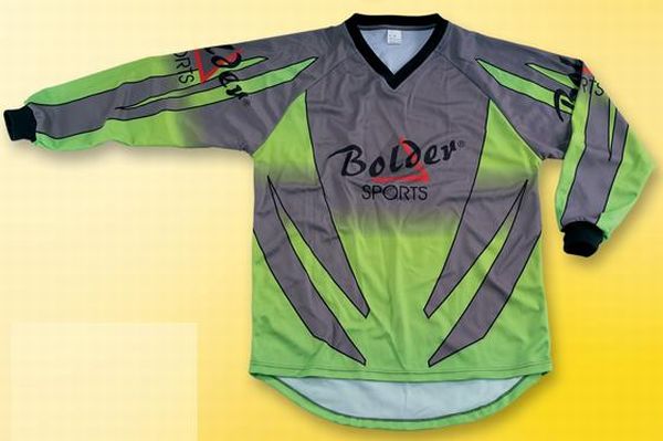 Motocross Shirt  Farbe: grün . Größe: M bis XXL