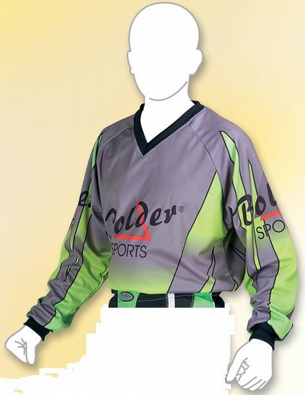 Motocross Shirt  Farbe: grün . Größe: M bis XXL