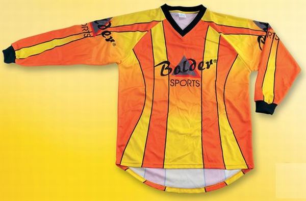 Motocross Shirt  Farbe: orange . Größe: M bis XXL
